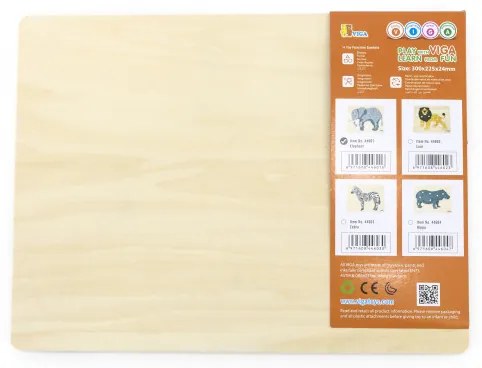 Puzzle na podložke s rúčkami 44601 slon