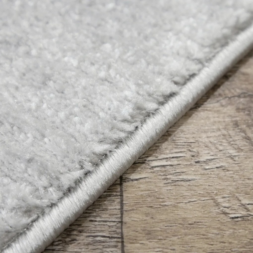 Angel Carpet, Kusový koberec Zafiro 25 Grey, 120x170, šedá, kancelária