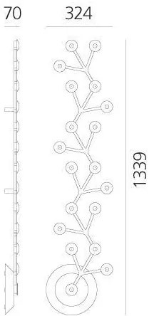 Artemide 1596050APP-LED Stmievateľné stropné svietidlo NET LED/45W/230V 3000K