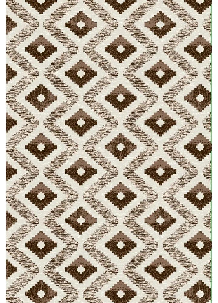 Kusový koberec PP Roko béžový, Velikosti 70x140cm