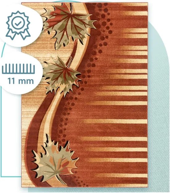 Koberec Antogya C657A hnedý