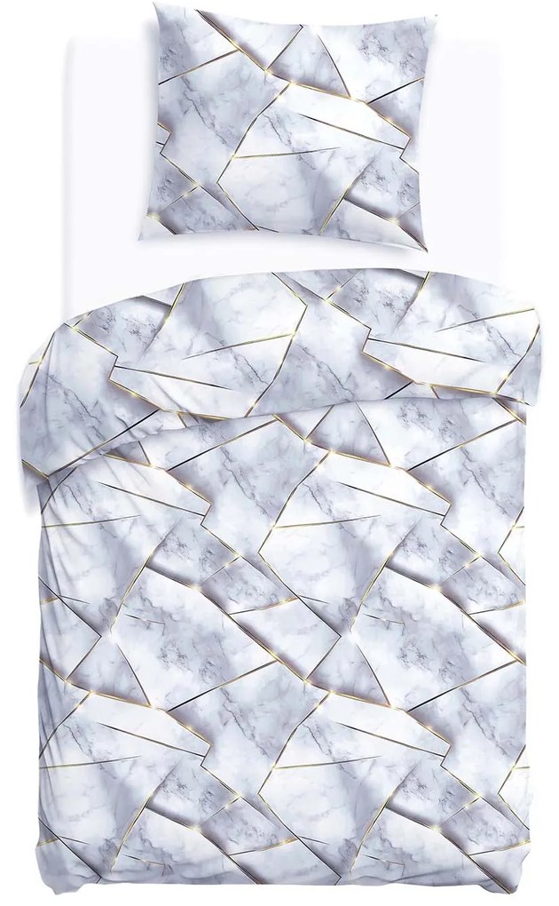 SATÉNOVÉ OBLIEČKY SATYNLOVE 140X200 CM, 1KS 70X80 CM VZOROVANÉ