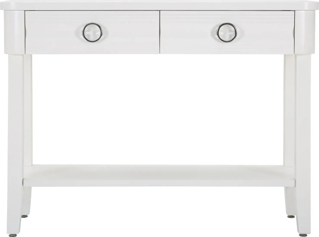 Konzolový stolík Shine 110 cm biely