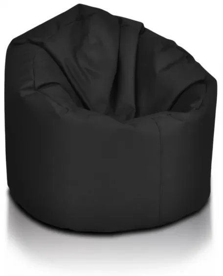 INTERMEDIC SK - Sedací vak Star 85x90 cm | ergonomický dizajn s podrúčkami, 300 l Farba: E03 - Oranžová svetlá (ekokoža)