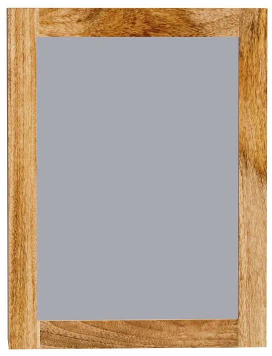 Zrkadlo Guru 50x60 indický masív mango Mango natural
