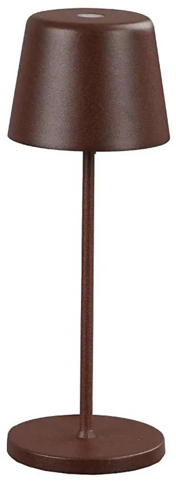 Ideal Lux - LED stmievateľná dotyková stolná lampa CUTE LED/2,5W/3,7V IP65 hnedá