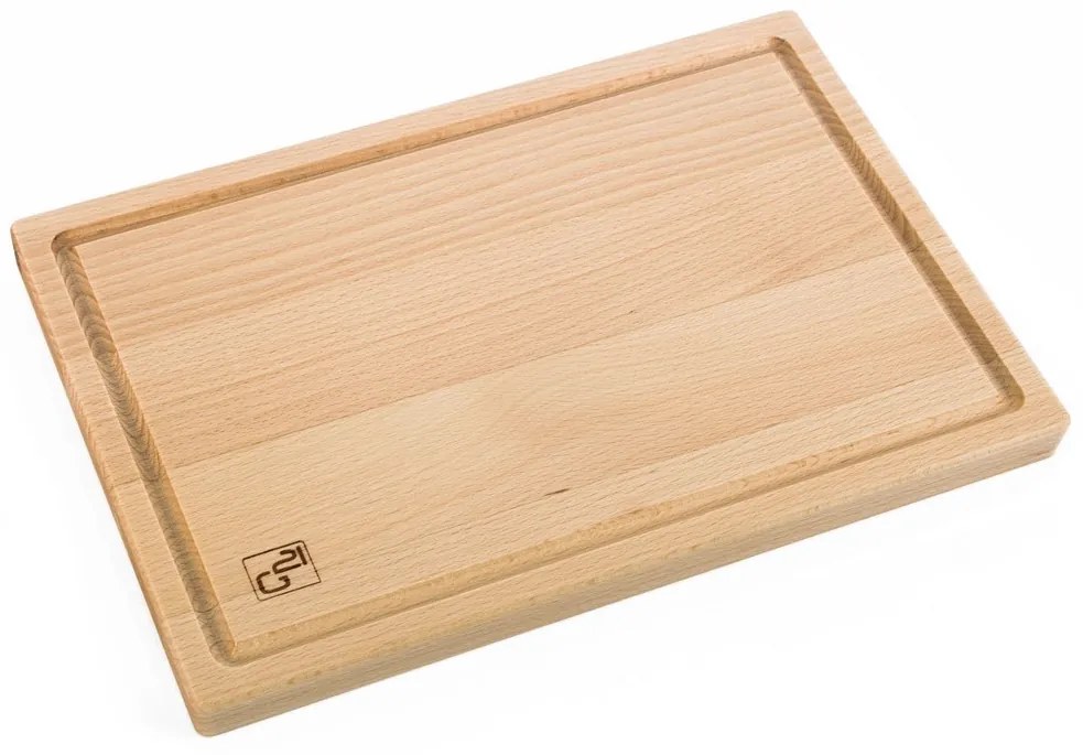 Doska na krájanie servírovacie G21 buk 300 x 200 x 19 mm 635431