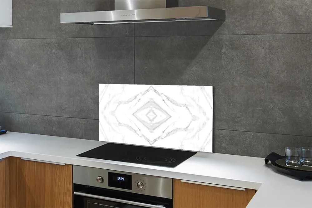 Sklenený obklad do kuchyne Marble kameň vzor 140x70 cm