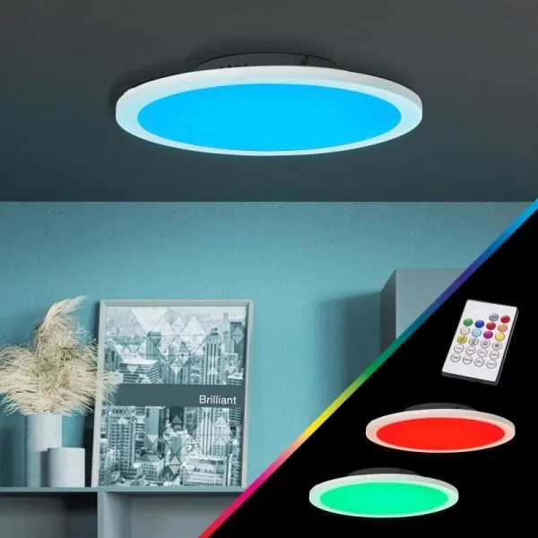 Brilliant - LED RGBW Stmievateľné stropné svietidlo ABIE LED/24W/230V + DO