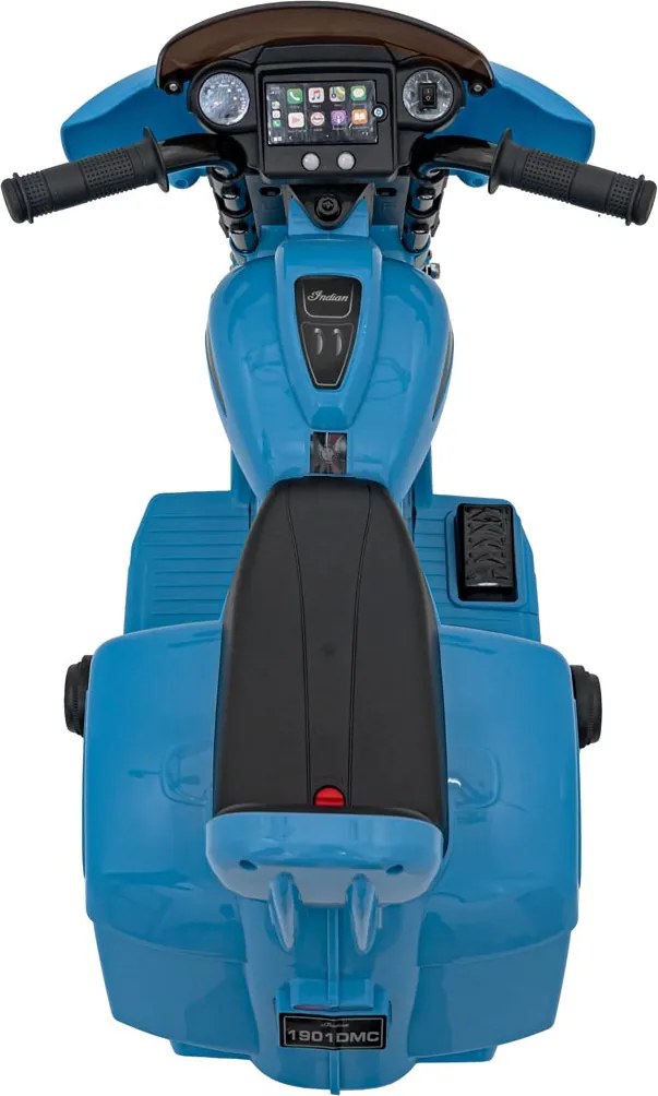 Ramiz Modré vozidlo Chopper INDIAN