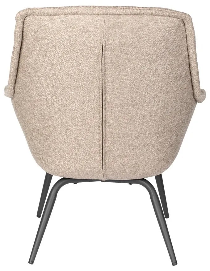 Béžové kreslo Comfortable – White Label