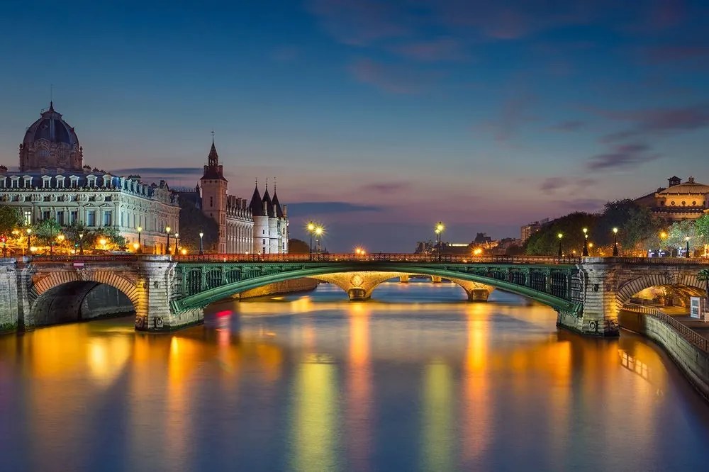 Samolepiaca fototapeta oslňujúca panoráma Paríža - 150x100