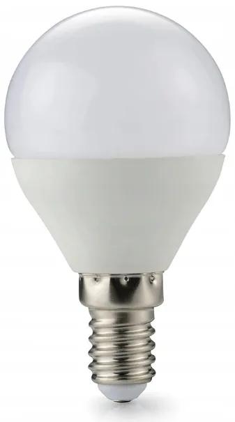 5x LED žiarovka E14 - G45 - 8W - 700lm - neutrálna biela