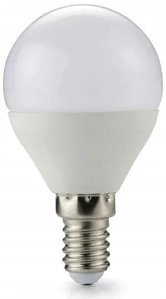 ecoPLANET 5x LED žiarovka E14 - G45 - 8W - 700lm - neutrálna biela