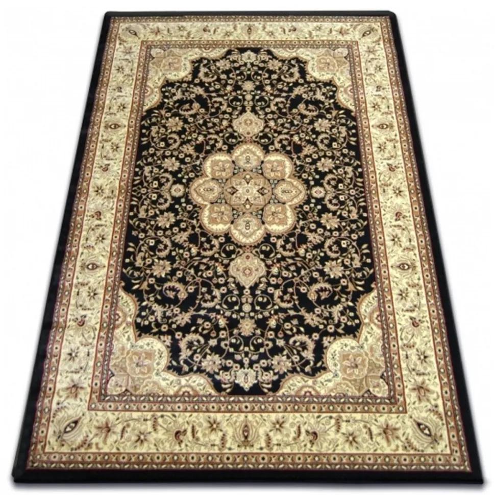 Kusový koberec Agas čierny, Velikosti 100x200cm | BIANO