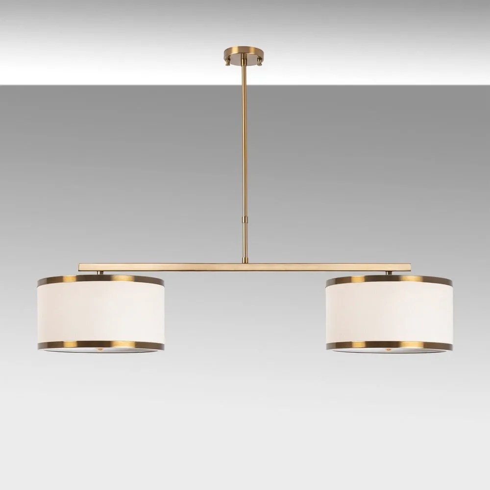 Závesné svietidlo v zlatej farbe Way – Opviq lights