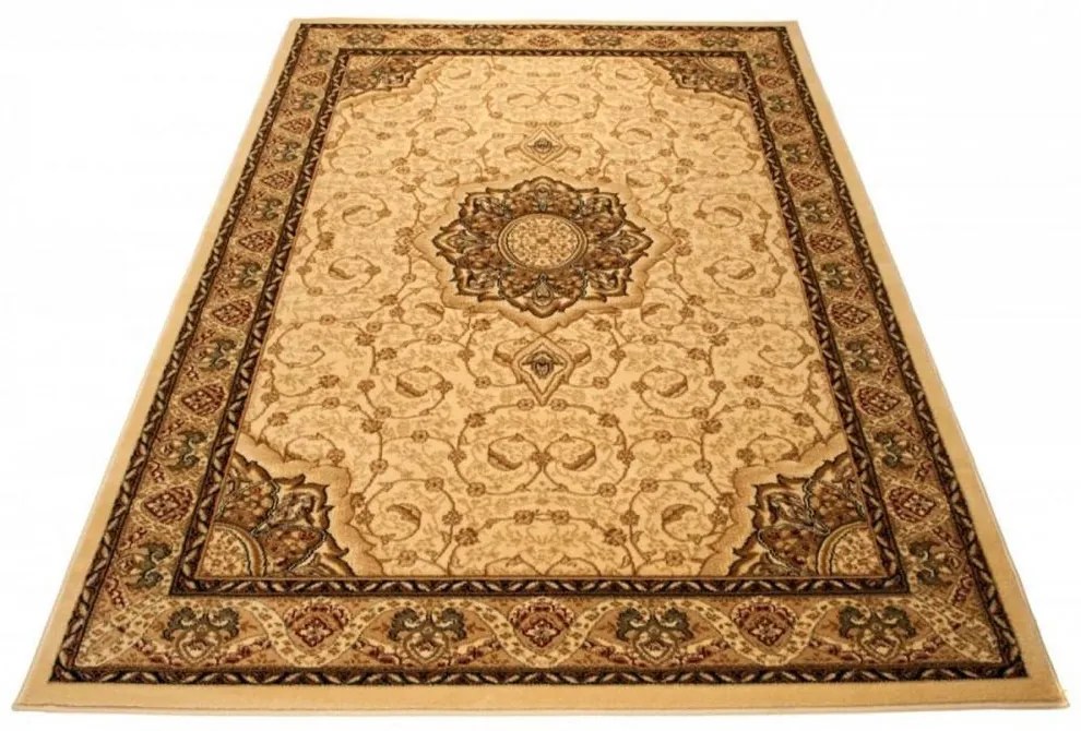 Kusový koberec klasický vzor 2 béžový 120x170cm