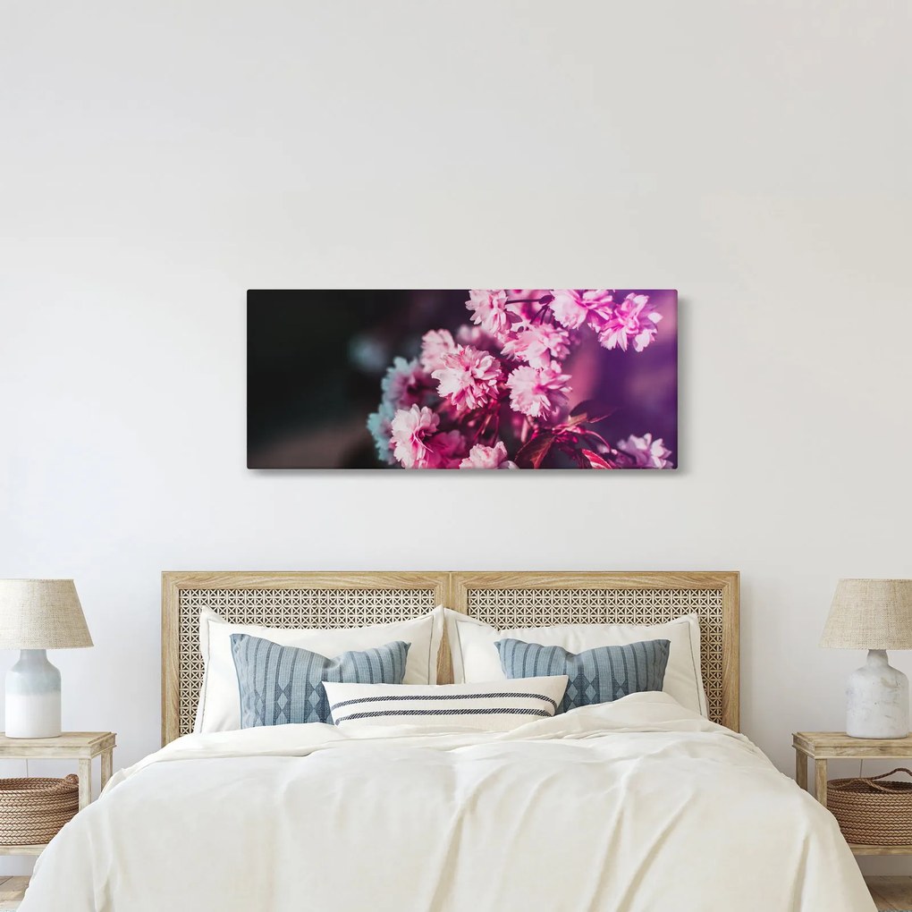 Obraz kvetov stromov (120x50 cm)