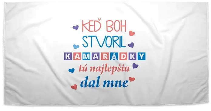 Sablio Uterák Keď Boh stvoril kamarátky - 30x50 cm