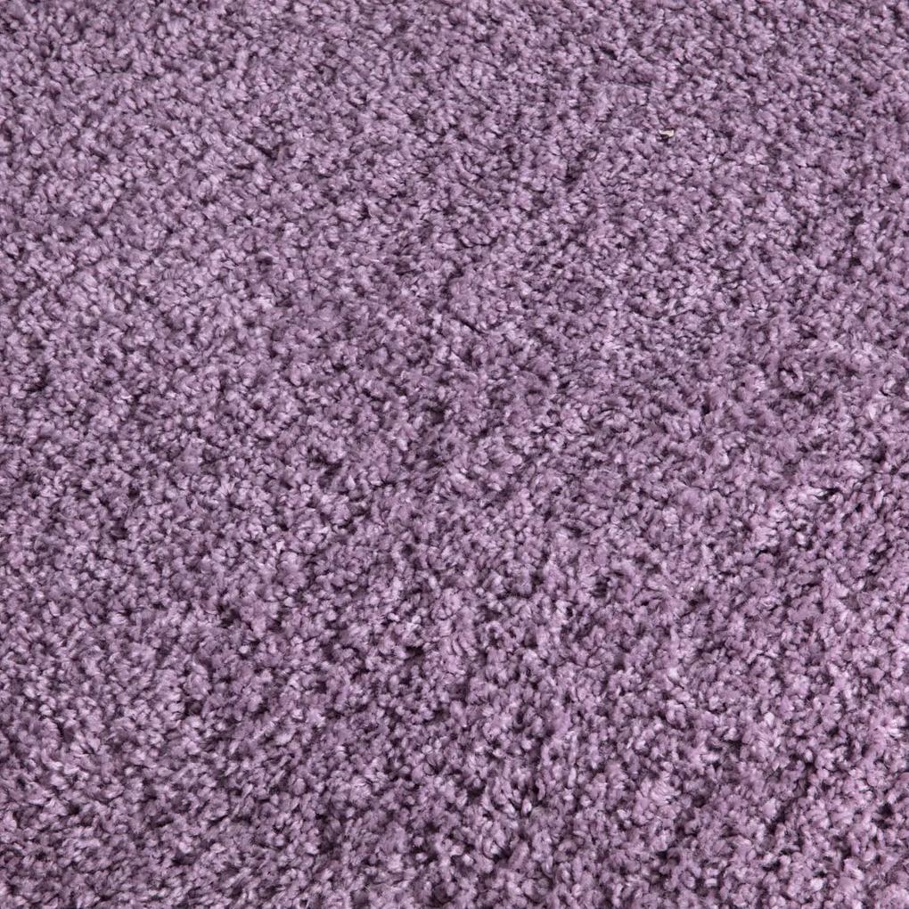 Dekorstudio Shaggy koberec CITY 500 fialový Rozmer koberca: 200x290cm