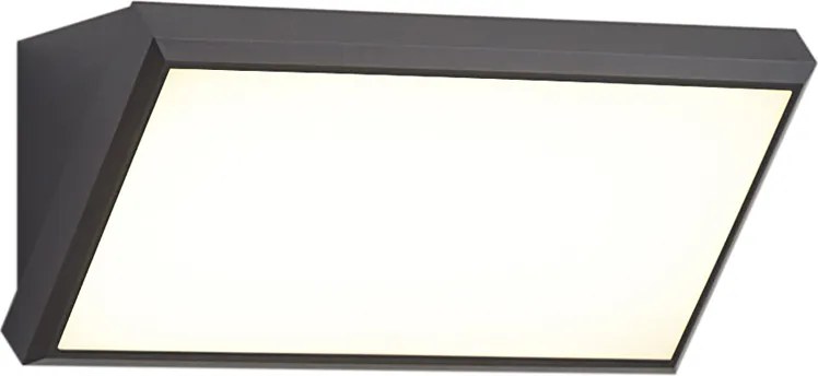 Moderné vonkajšie nástenné svietidlo tmavosivé vrátane LED IP65 s pohybovým senzorom - Marek