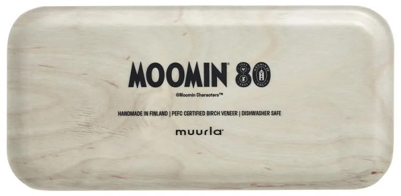 Podnos Moomin 27x13cm / 80. výročí