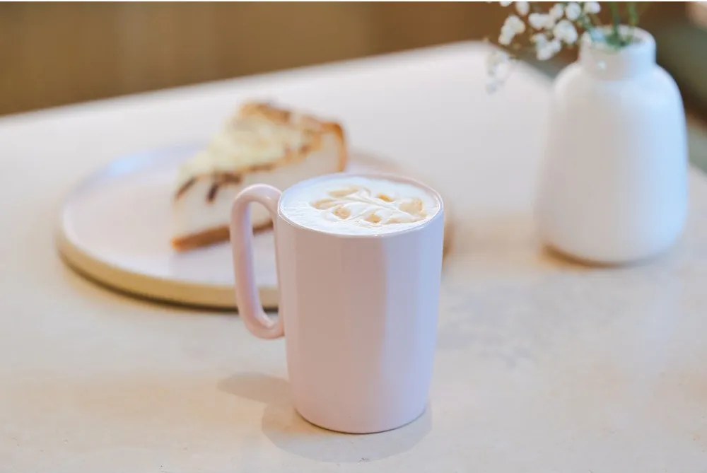 Ružové hrnčeky z kameniny v súprave 2 ks 250 ml Fuori – Vialli Design