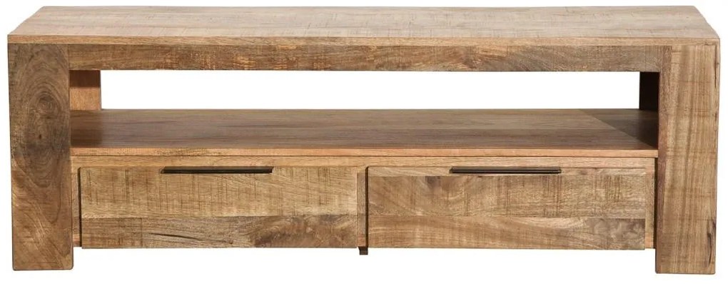 Dizajnový TV stolík Thunder 130 cm mango