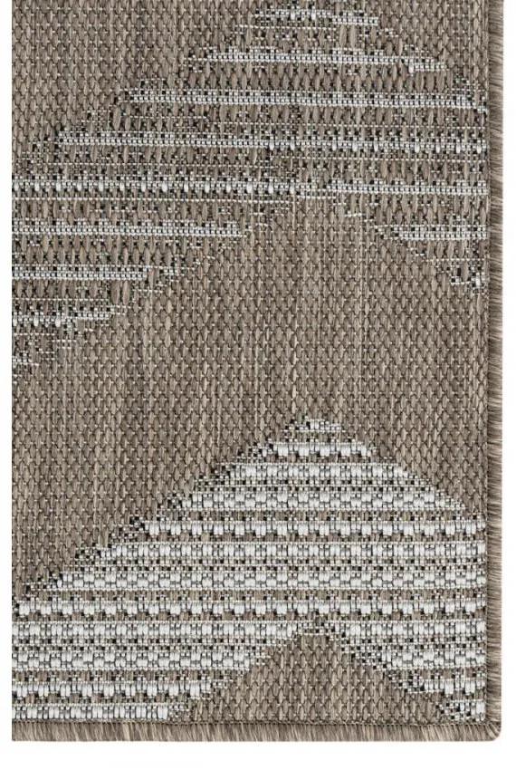 Kusový koberec Malaga hnedý 100x200cm