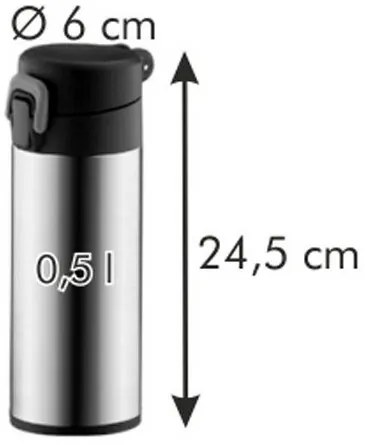 Tescoma Sport termoska so zámkom CONSTANT, 0,5 l