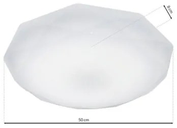 LED Stropné svietidlo HEX LED/24W/230V