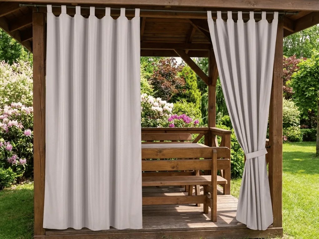 Záhradný záves GARDIO ELEGANT vodeodolný 150x220, béžový