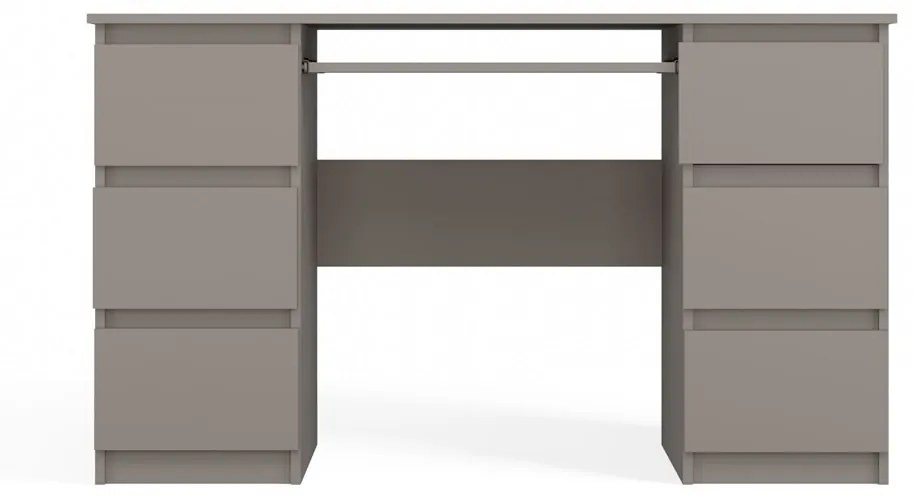 Písací stôl KUBA 130 cm caffe latte