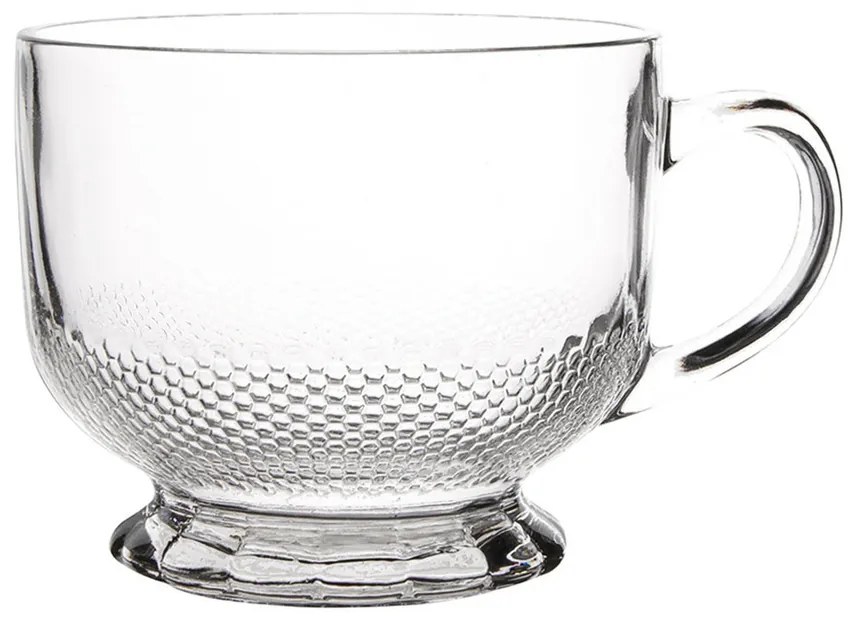 Altom Sklenený jumbo hrnček Queen, 510 ml