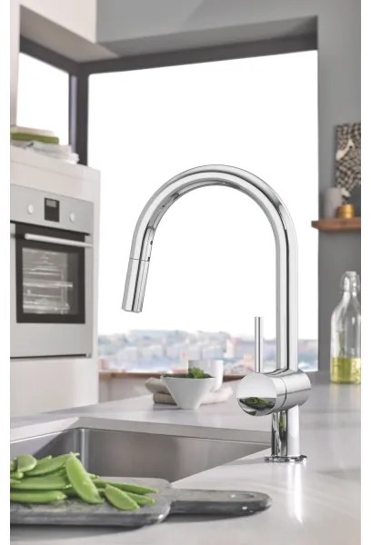GROHE 32321002 - Drezová batéria A lesklý chróm