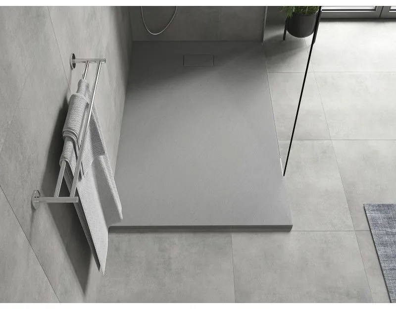 Mexen Hugo, SMC obdĺžniková sprchová vanička 160 x 80 cm, šedá, 42618016