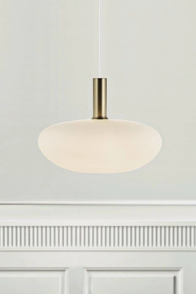 Nordlux Závesný luster z opálového skla Alton pre žiarovku E27 ø35cm 47313001