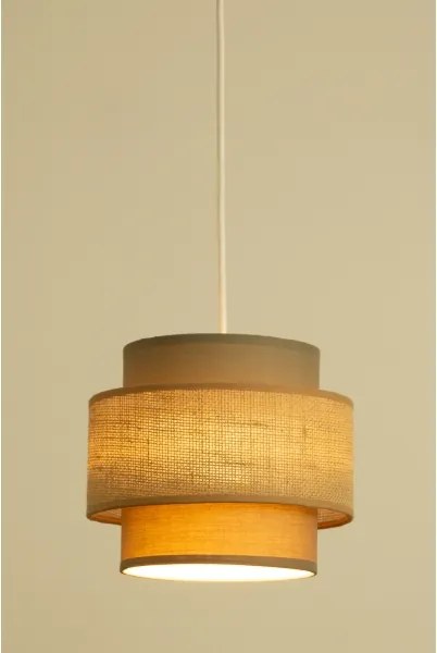 Brilagi - Luster na lane RESNA 3xE27/60W/230V pr. 45 cm hnedá/béžová