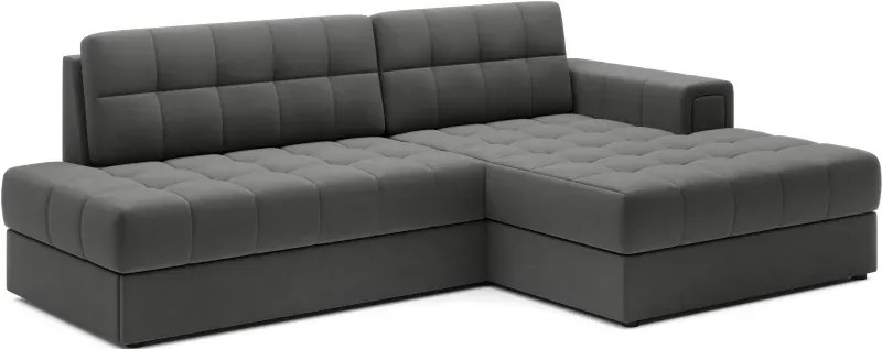 Sedacia súprava Katrin, pravá, sivá (sola 06)