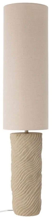 Stojacia lampa v prírodnej farbe s textilným tienidlom (výška 110 cm) Payah – Bloomingville