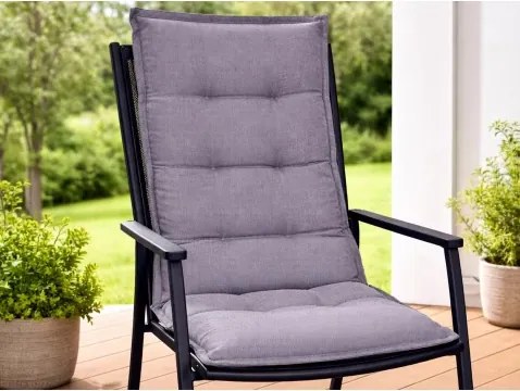Záhradný polster Luxor 50x118 cm, antracitový%
