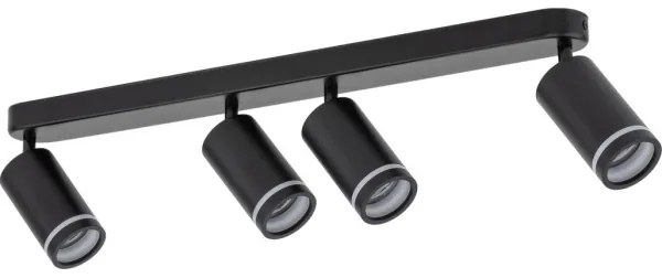 Bodové svietidlo JET 4xGU10/10W/230V čierna