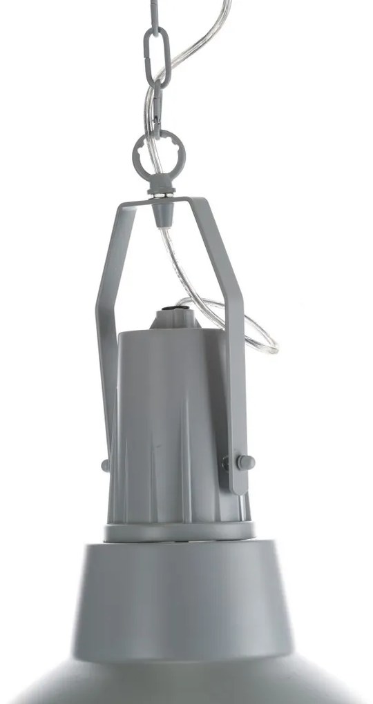 Vintage industriálne kovové svietidlo - lampa LOTTI_ALURO, 40x40x60
