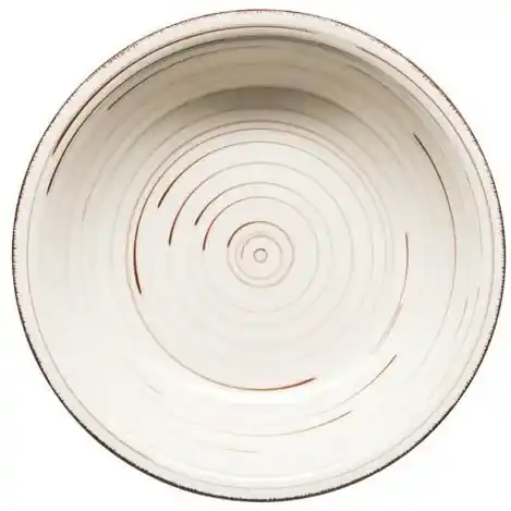Mäser Keramický hlboký tanier Bel Tempo 21,5 cm, béžová | BIANO