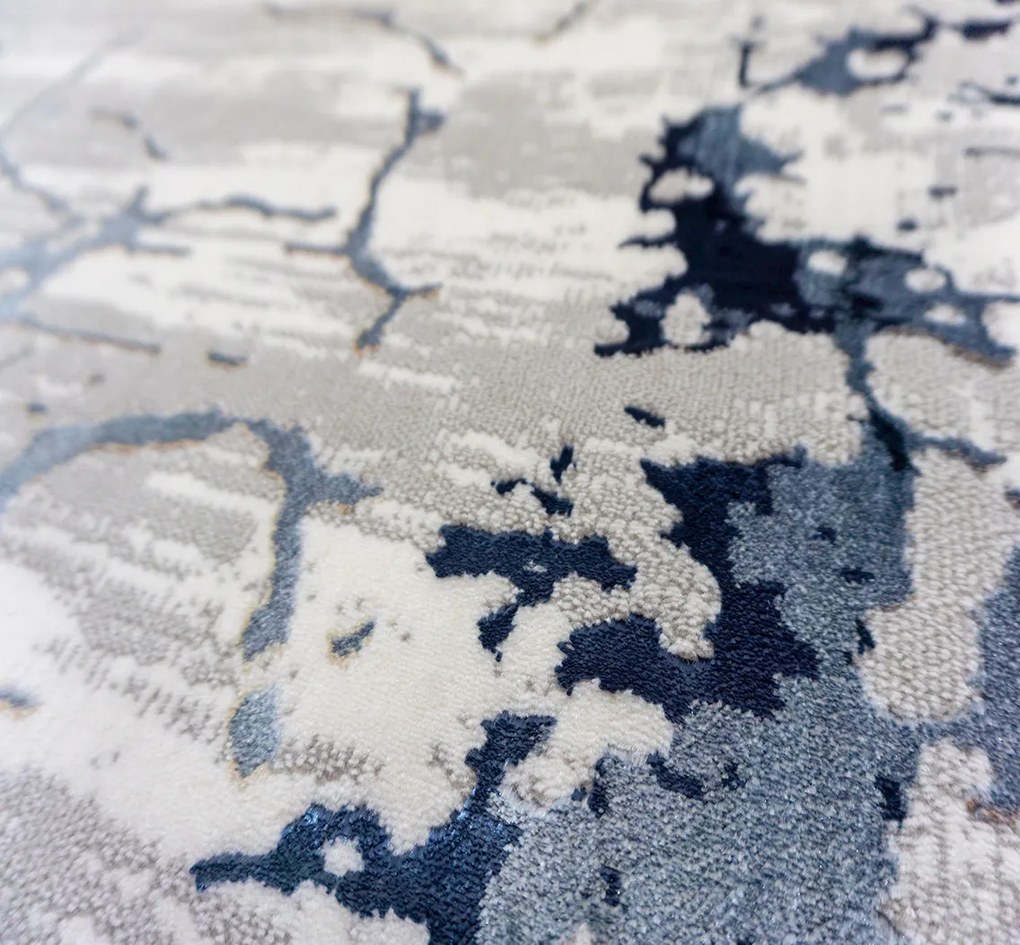 Koberec Allianz 6308 NAVY – námornícka modrá, obdĺžnikový Rozmer: 160x220 cm