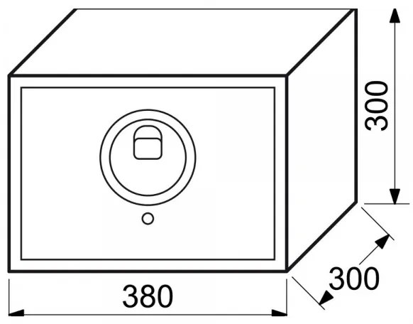 Nábytkový sejf RS 30R FIN