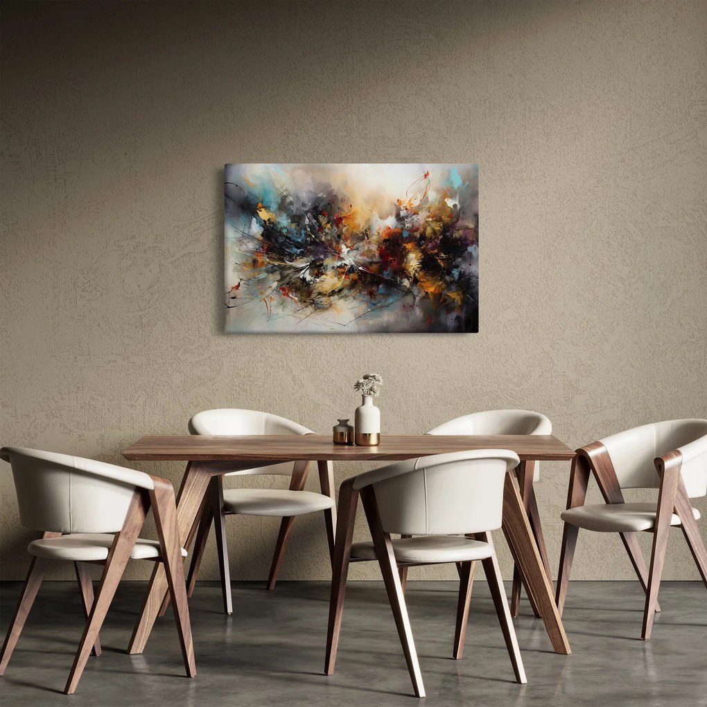 Obraz - Abstraktná grafika (90x60 cm)