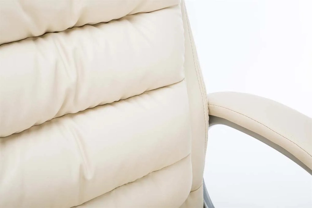 Design-Shop Kancelárska stolička Vancouver XXL - Krémová