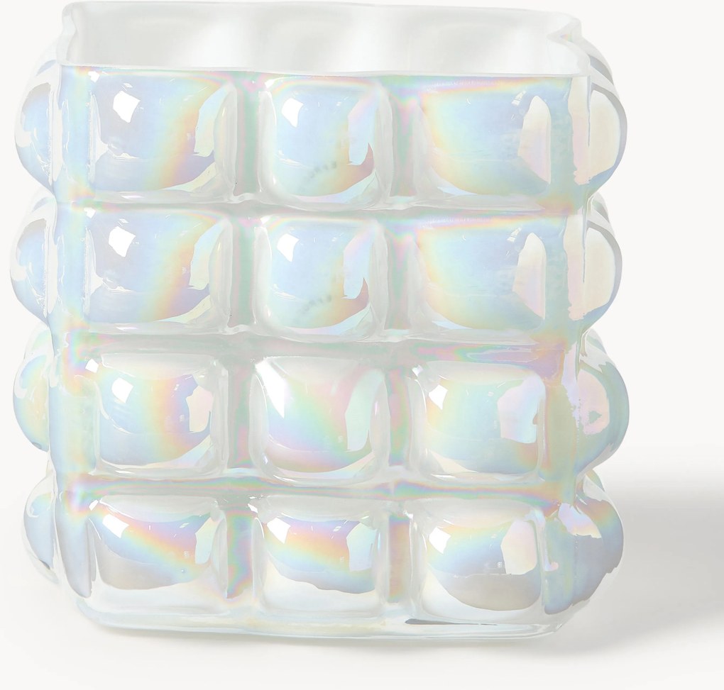 Ručne fúkaná váza Bubble, V 27 cm