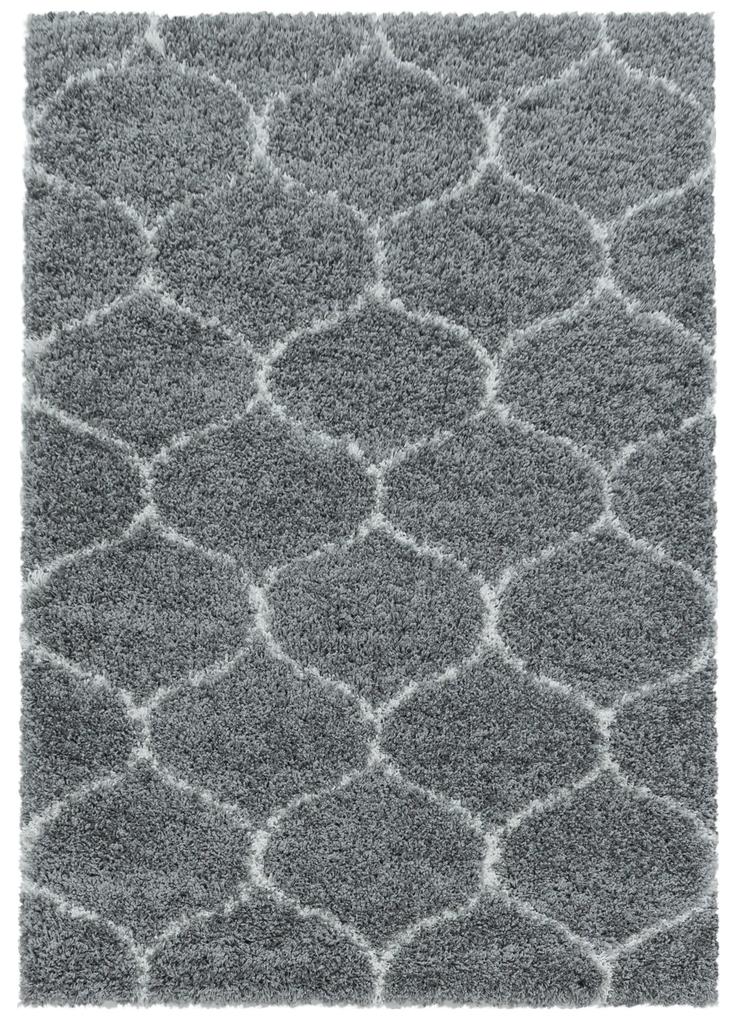 Ayyildiz Kusový koberec SALSA 3201, Sivá Rozmer koberca: 200 x 290 cm